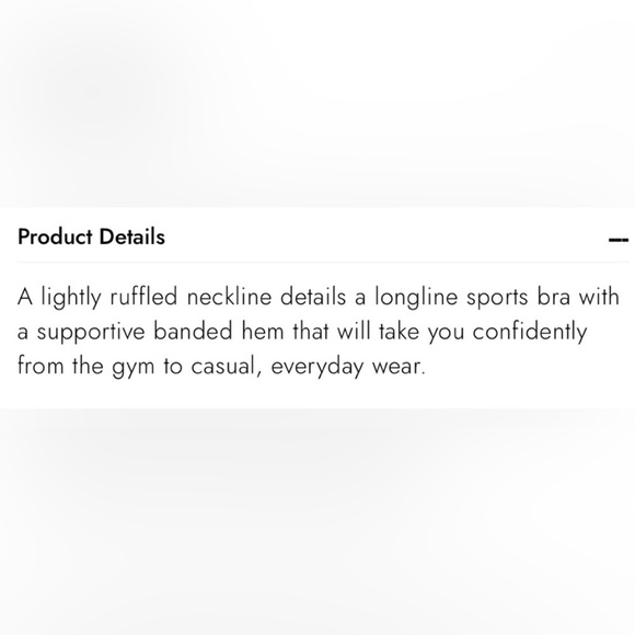 BNWOT FREE PEOPLE HEARTS A FLUTTER SPORTS BRA EXTRA SMALL - Picture 6 of 6